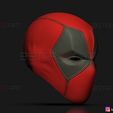 001e.jpg Deadpool Mask - Marvel comics 3D print model