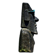 model-2.png Moai statue wearing sunglasses and a party hat NO.4
