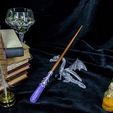 harry-potter-wand-other009.jpg Archivo 3D Colección de varitas de Harry Potter・Modelo para descargar y imprimir en 3D