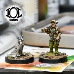 A_young_man_and_his_canine_companion_Painted_Insta.jpg 3D-Datei Ein junger Mann und sein übersinnlich begabter Hund・3D-druckbares Modell zum Herunterladen
