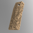 1.png BE RICH!!! colt 1911 and clones modern shape of grips  MONEY THEME