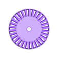 LPT-1-Rotor01.stl Turboshaft Engine, Modular Design, Free Turbine, Reverse Flow Type