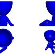 Vaso_1_Azul_2.jpg Free STL file JARRÓN MACETA ROBERT 01 - VASE FLOWERPOT ROBERT 01・3D printing design to download