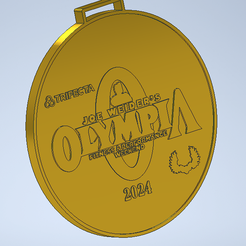 9.png Mr Olympia 2024 medal 3D stl.file