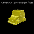 New-Project-2021-08-31T103533.668.png Citroen 2CV - 3cv Flower pot / vase