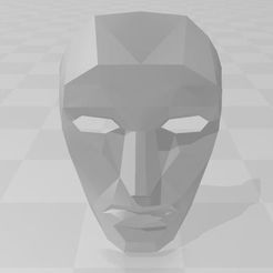 1.jpg Free STL file Squid Games Mask・3D printer model to download