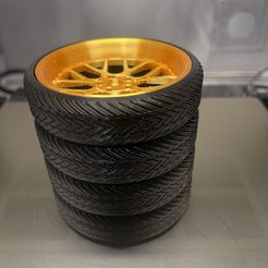 IMG_7568.jpg Free STL file HRE Wheel for Toothbrush Pen Holder (WHEEL ONLY)・3D print design to download