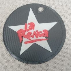 007.jpeg STL file La Renga keychain・3D printable model to download