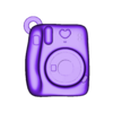 camara.stl STL-Datei Schlüsselanhänger-Kamera・Modell zum Herunterladen und 3D-Drucken