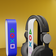 render_ps4_001.png PLAY STATION HEADPHONE TOWER STAND