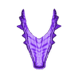 Argonian_Jaw.stl Argonian Reptile Head Mask movable Jaw