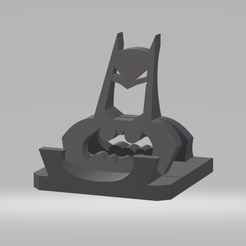 porta-batman.png STL file Batman cell phone support・3D print design to download
