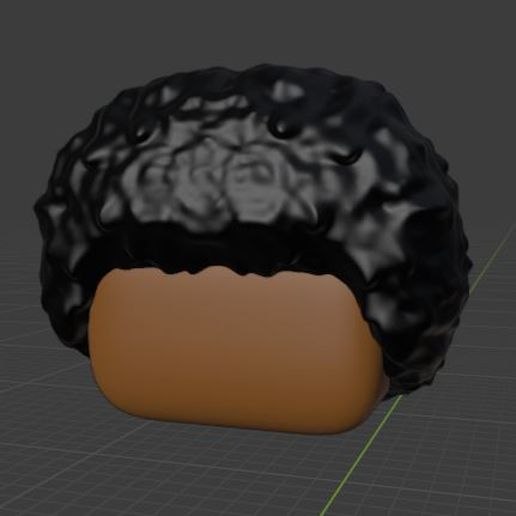 HAIR 81 CUSTOM POP 3D model