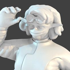 3a53481a63edb0cbcbe4ed528a59f126_display_large.jpg Free STL file Besalisk Female・Object to download and to 3D print