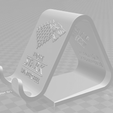 PORTACELULARSTARK3.png Archivo STL Porta Celular House_Stark・Plan imprimible en 3D para descargar