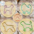 Без-имени-1.jpg Stencil (set) dog cookie cutter