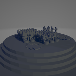 over.png STL file One-man chess set-Premier League Football・3D printer design to download