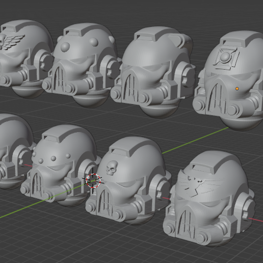 Saruman Pattern Helmet for Mod. 4 Space Soldiers