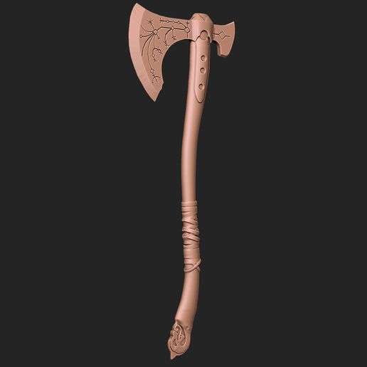 STL file AXE・3D print design to download・Cults