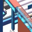 000015.jpg Automatic Pallet Stacker with Roller Conveyor 3D CAD Model