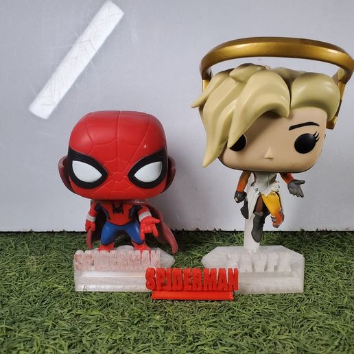 Funko Pop Stand – Model FP-03 - Modular Display Base (Name Tag System) - #SAVFX