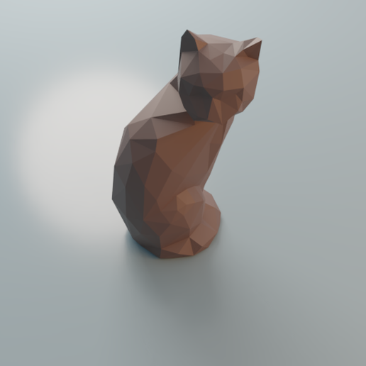 Free STL file Cat・3D print model to download・Cults