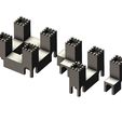 Med-miniatures-09.JPG Medieval modular building miniature props 3D print model
