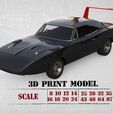 0_2-daytona-1969-charger.jpg ChargerDayton Ready to Print,STL File,3D printing muscle Car
