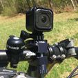 IMG_4982.JPG Cycling holder for GoPro camera.