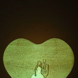 2.png Wedding heart lamp with bride and groom