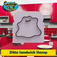 132-Ditto-Sandwich-Stamp-V1.png STL file Ditto Sandwich Stamp・3D printable model to download