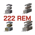 B_87_222rem_combined.png BBOX Ammo box 222 REM ammunition storage 10/20/25/50 rounds ammo crate 222rem