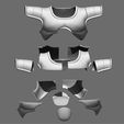 07.JPG Broly Armor - Dragon ball - For Cosplay 3D print model