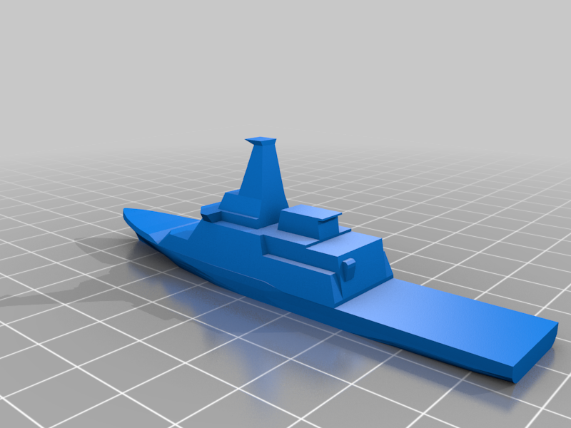 Avante_2000.png Free STL file Fleet Boat Ship Barco spanish navy・Design to download and 3D print, Gelete