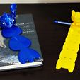 CuteA-LuckyC-BM-1.jpg Cute Alien & Lucky Cat Bookmarks 📚✨ 3D Printed Duo