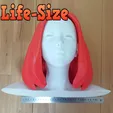 04.webp [Life-size] Female hair model