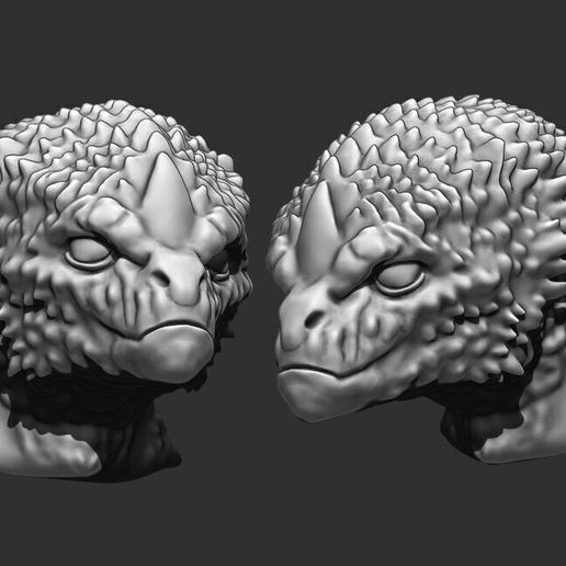 1.jpg Бюст инопланетянина 10 - 3D печатная модель