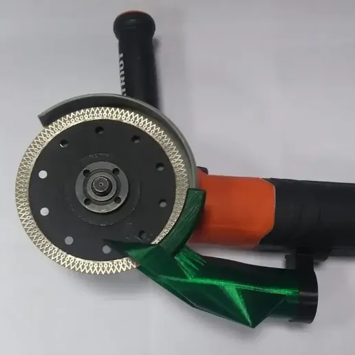 Dust extraction for an angle grinder 3D model preview