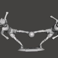 01_TOM.jpg Download file OLIVER AND TOM SUPER CHAMPIONS (HOLLY AND TOM CAPTIAN TSUBASA) • 3D printing template, MisJuguetes