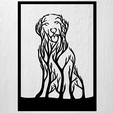 Imagen1-PERRO-EN-ARBOLES.png DOG IN TREES WALL ART 2D DECORATION