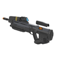 4.png MA40 Assault Rifle - Halo - Printable 3d model - STL + CAD bundle - Personal Use