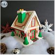 004B.jpg CHRISTMAS GINGERBREAD HOUSE - NO SUPPORTS!