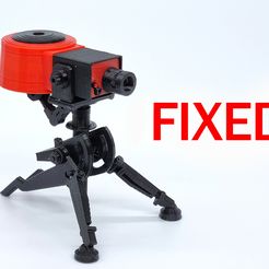 580111ad-50d8-4b21-9ccd-a90e9aca1461.jpg Free STL file Team Fortress 2 Level 1 Sentry - "Fixed"・3D printer design to download