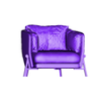 Cardle_armchair.obj Cardle Arm Chair