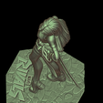 blender_DLw9RdagXC.png Psylocke, X-men, Figurine habillée, de Marvel Rivals pour impression 3d