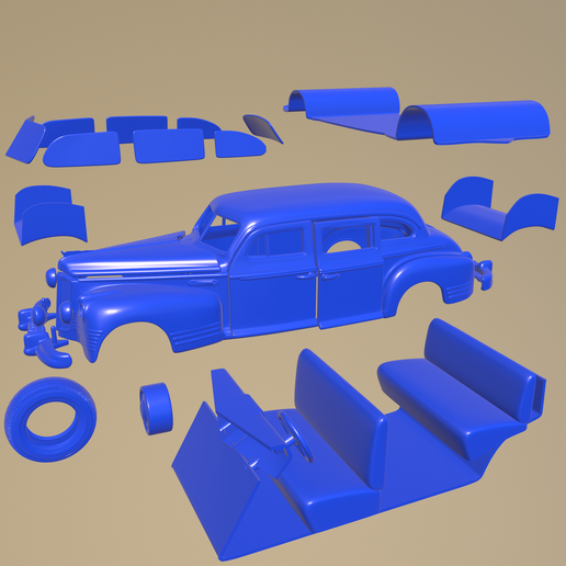 a2008.png ZIS 115 1946 printable car in separate parts