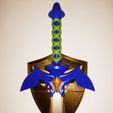 IMG_20210323_210915.jpg Free STL file Zelda Master Sword Wall Mount Stand・3D print model to download, SusoStar28