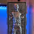 IMG_2679.jpg Solo in carbonite HQ 3D printable 1-4 Scale 62cm 3D print model