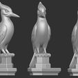 a6.jpg 啄木鸟雕像 3D 打印模型