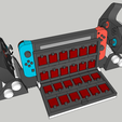43_Final-Assembly.png DELUXE Game Holder and Controller Charger Nintendo Switch Stand